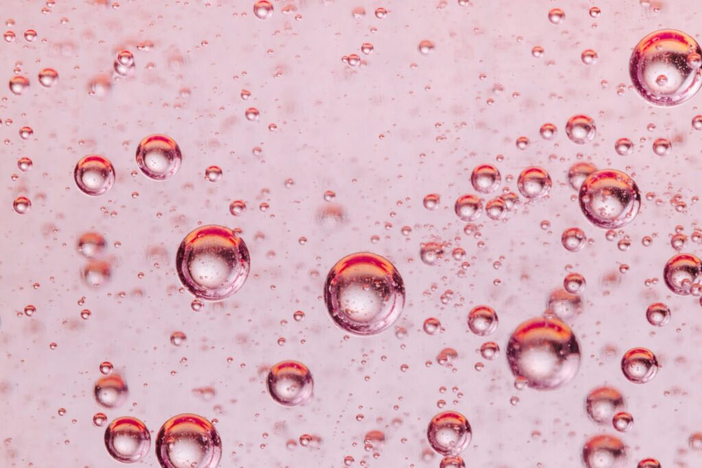 ピンク色の液体の写真
